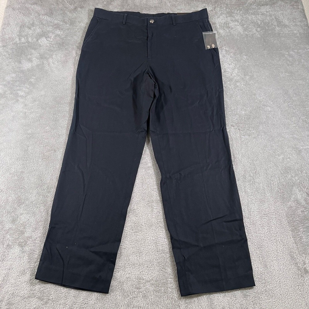Tasso Elba Dress Pants Mens 34x30* Straight Fit Lightweight Comfort Waist NEW